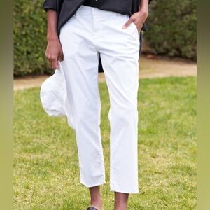 Frank & Eileen Wicklow - Italian Chino in white - size 6